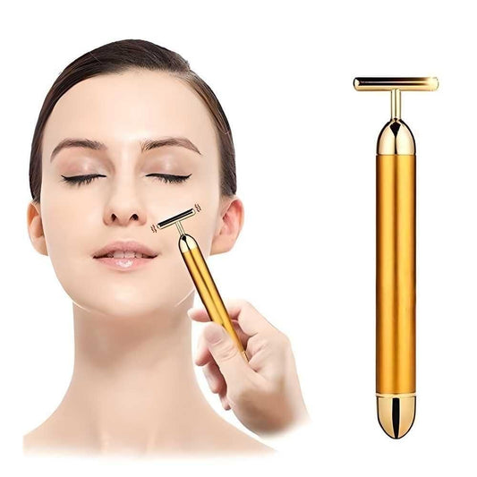 24K Gold Electric Facial Massager for Instant Glow    4.9/5 ⭐⭐⭐⭐⭐(810 Reviews)